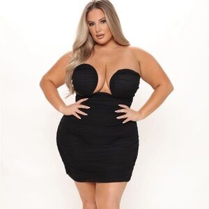 BEAND NEW Felicity Mesh Mini Dress - Black (SOLD OUT ONLINE) Size 3x